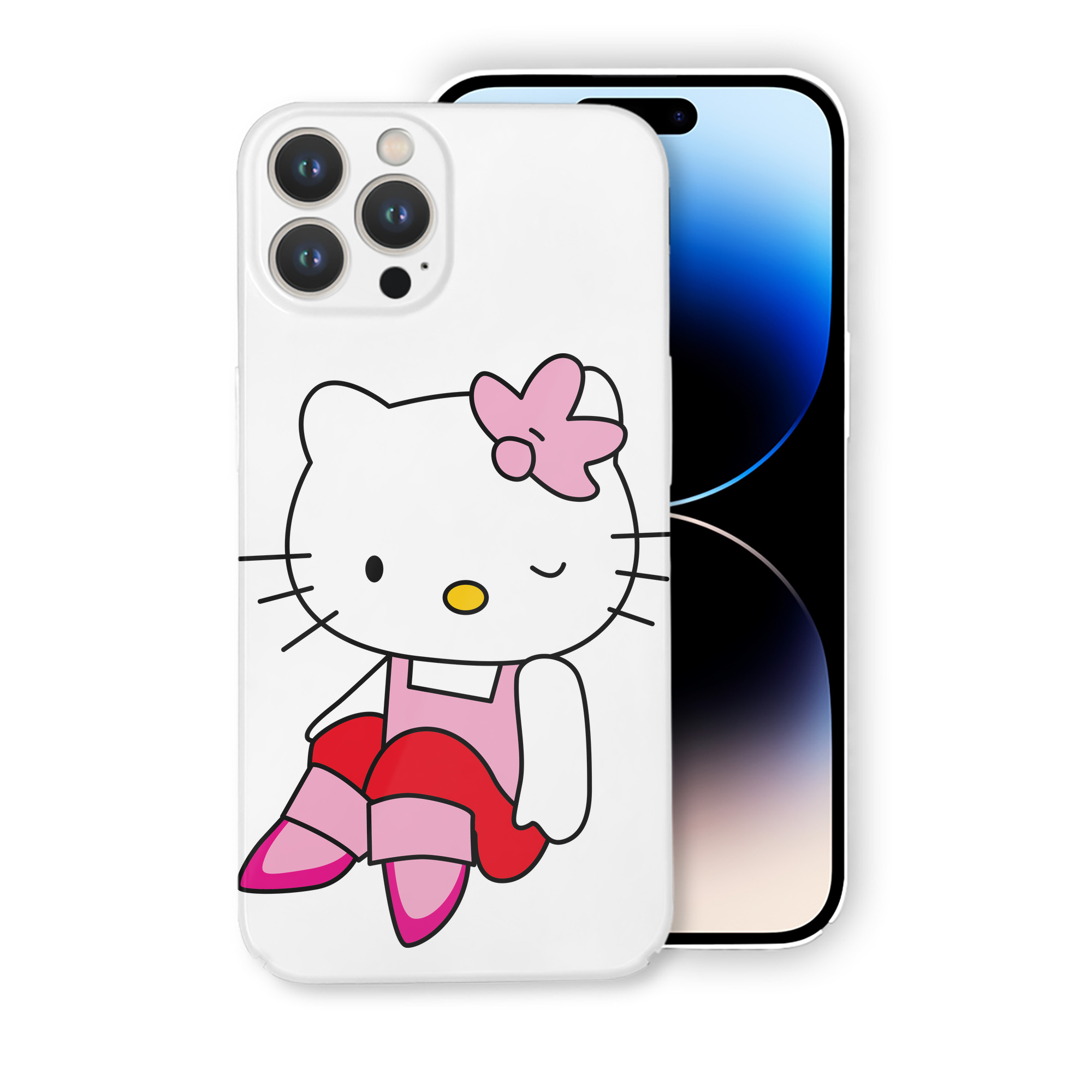 （画像用） Hello Kitty ハローキティ 【iPhone 14シリーズ対応】ハードケース